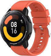 By Qubix Siliconen sportband 22mm - Oranje - Geschikt voor Samsung Galaxy Watch 3 (45mm) - Galaxy Watch 46mm - Gear S3 Classic & Frontier