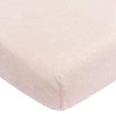 Meyco Baby Uni hoeslaken boxmatras - soft pink - 75x95cm