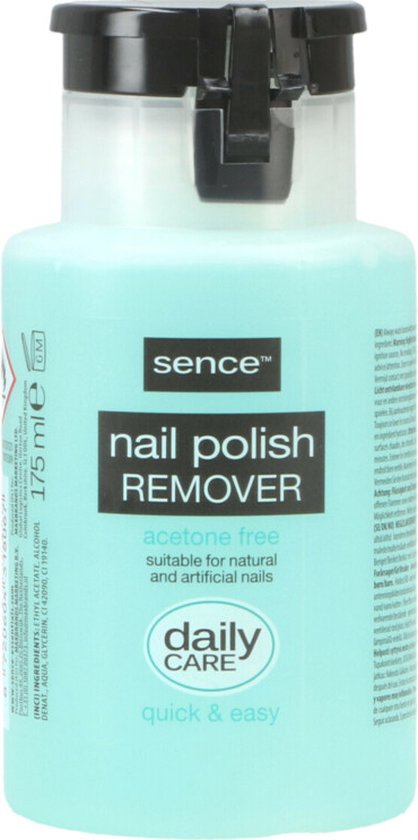 Sence Nagellak Remover Pomp Zonder aceton - 6 x 175 ml - Voordeelverpakking