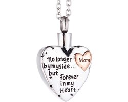 Luxe Ashanger - met Ketting - Voor As, Haren of Parfum - Assieraad - As Ketting - Gedenksieraad - Urn - Incl. As vuller en Opbergzakje - Special Mom