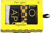 Apollo - Giftbox boxershorts smileys - Maat S - Ondergoed heren - Giftbox mannen - Vrolijke boxeshort - Cadeaudoos - Boxershort jongens