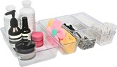 Lade organizer - transparant - set van 8 - organizer - keuken - badkamer - koelkast - make up organizer