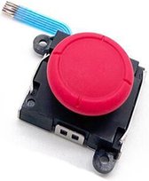 Togadget ® - 3D Analog Joystick Joy-Con Replacement Left-Right Repair Kit - Thumb Sticks Sensor geschikt voor NS Switch Joycon Controller and Switch Lite Console - rood