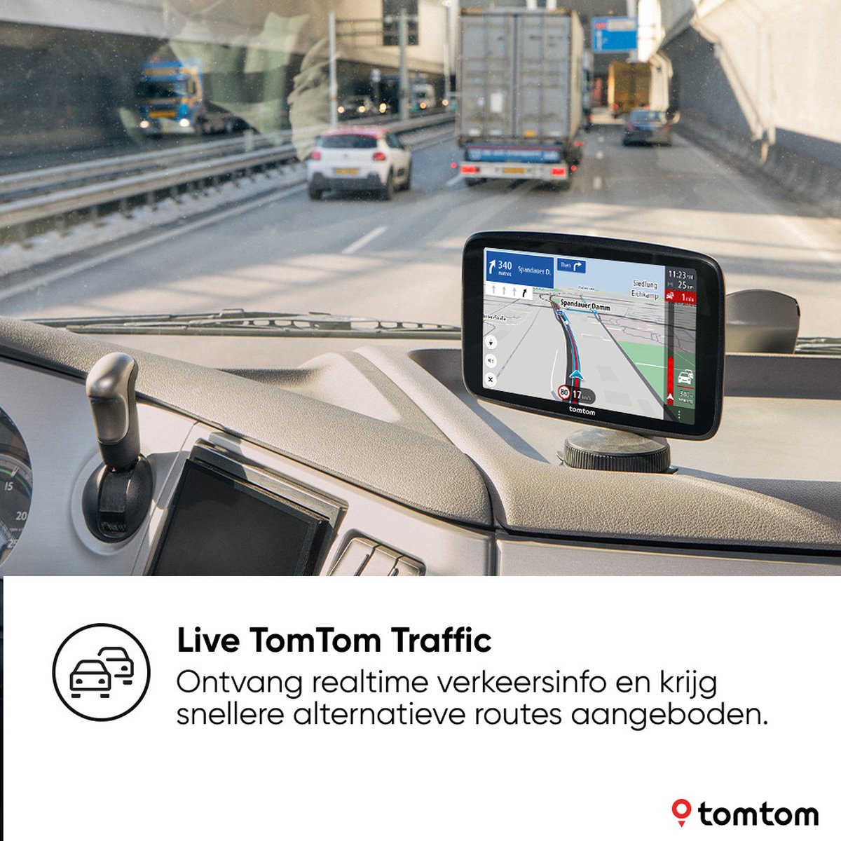 TomTom GO Expert 7 PLUS Premium Pack - Vrachtwagennavigatie - Wereld thumbnail 4