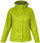 Women's 'Performance C+' Outdoorjas met afneembare capuchon Lime - L