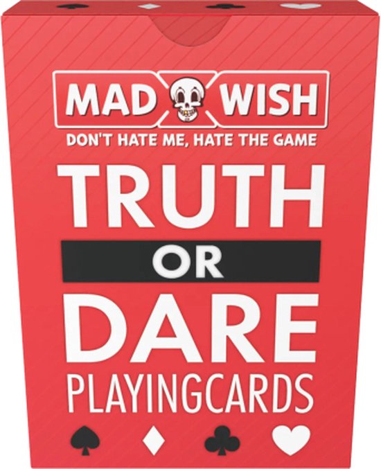 MadWish 52 cartes à jouer - Party game - Jeu à boire pour adulte