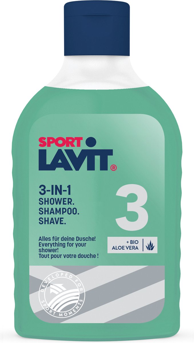 Sport Lavit Douchegel 3-in-1 - shower - shampoo - shave