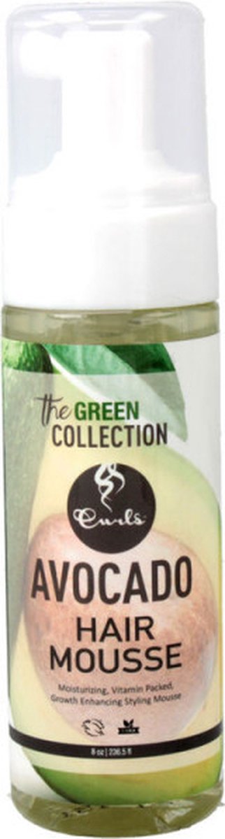 Fixatie Mousse Curls The Green Collection Avocado Hair (236 ml)