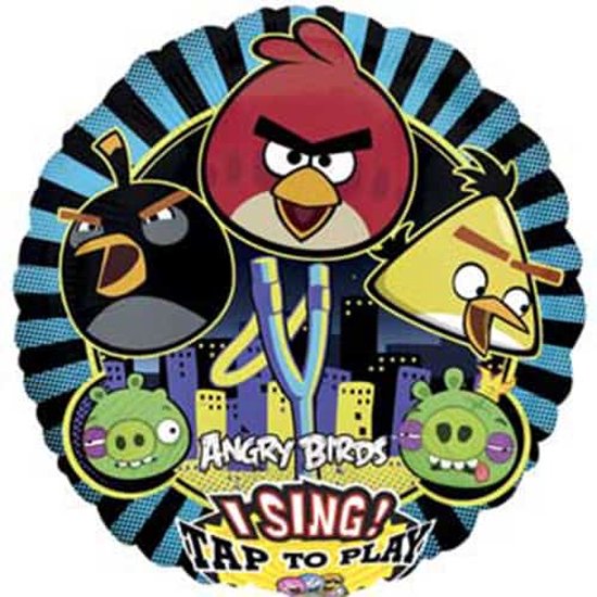 Ballon Angry Birds (zonder helium)