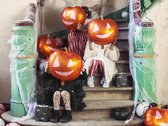 Partydeco - Folieballon Pompoen 40 x 40 cm - Halloween - Halloween Decoratie - Halloween Versiering - Halloween Ballonnen