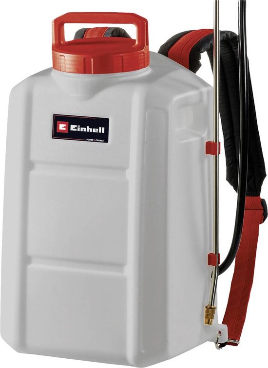 Einhell Accu Drukspuit GE-WS 18/150 Li Solo - Power X-Change - 18 V/Li-ion - Tankinhoud: 15 L - Maximale druk: 4,5 bar - Roestvrijstalen sproeilans - Excl. accu en lader van Merkloos	 — afbeelding 3