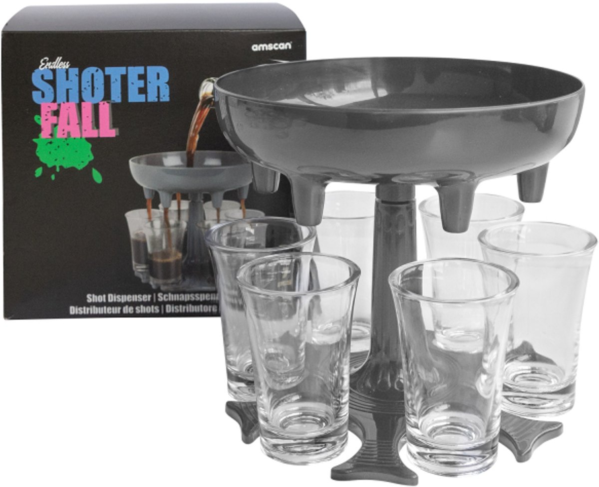 Rietmuller - Amscan by Riethmuller - Shot dispenser met 6 glaasjes