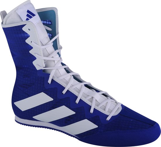 Adidas Boksschoenen Box-Hog 4 Blauw/Wit