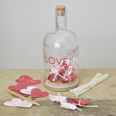 Ginger Ray - Ginger Ray - Be mine - Fles Love notes - 23 x 30 cm