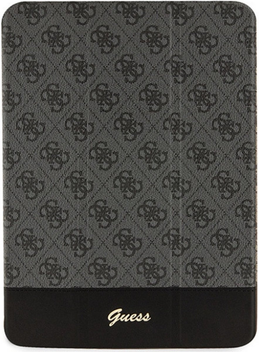 Guess 4G Stripe Allover voor Apple iPad Air 5 10.9" (2022) - Grijs