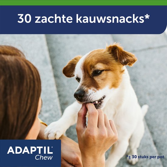 Adaptil Chew 30 stuks - Smakelijk kauwsnack voor honden - Vermindert angst  en