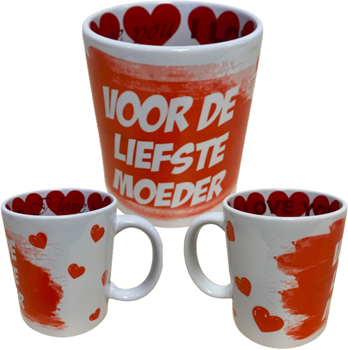 Mok Voor de liefste Moeder (rood)
