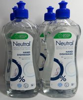 Neutral Afwasmiddel - Voordeelverpakking 4 x 500 ml