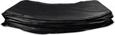 EXIT Trampoline Beschermrand - Silhouette - 244 cm - Zwart met Limegroene Rand - Niet voor Inground
