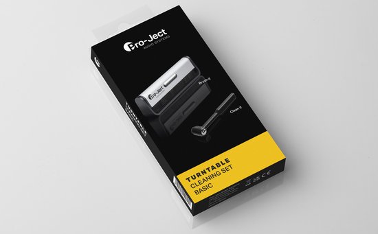 Pro-Ject Cleaning Set Reinigingskit - Complete Vinylverzorging - Antistatisch & Beschermend - Eenvoudig in Gebruik - Zwart — afbeelding 2