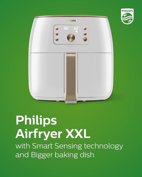 Philips Airfryer XXL Premium HD9870/20 - Hetelucht friteuse incl. Smart  Sensing | bol