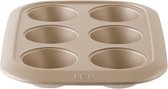 Balance Cupcakevorm/Muffinvorm, 6 Stuks, Carbonstaal, Non-Stick, 6.5 cm - BergHOFF | Leo Line