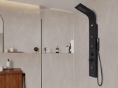 Shower & Design Douchekolom met massagestralen TYRA - zwart - 20*150 cm L 20 cm x H 150 cm x D 45 cm