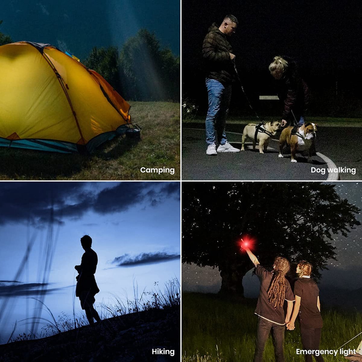 Zaklamp - Led Oplaadbaar - Militaire zaklamp - 100000 Lumen - met 7 Modi - COB Zijlicht - Waterdichte - voor Noodgevallen, Kamperen, Thuis — cadeau in Sport & Outdoor - foto 8
