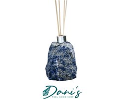 Edelsteen diffuser | Sodaliet | Gratis geurstokjes | Dani's Feel Good Shop