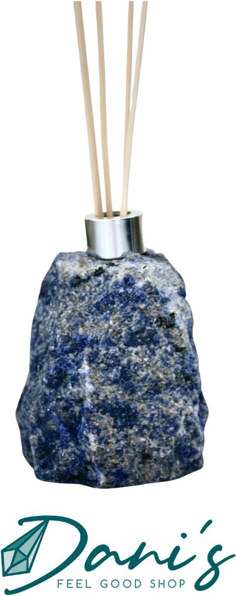 Goedkoopste Edelsteen diffuser | Sodaliet | Gratis geurstokjes | Dani's Feel Good Shop
