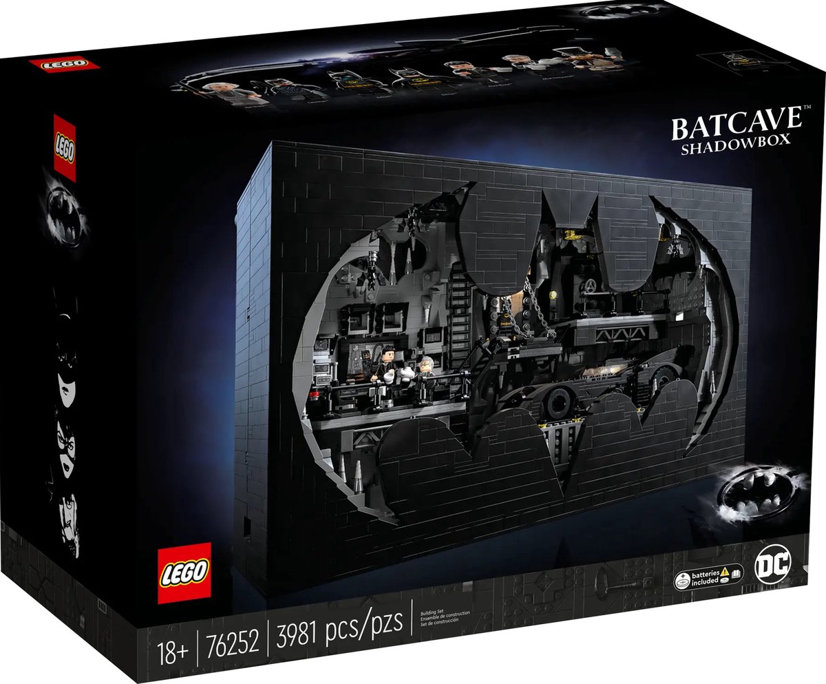 Lego on sale batcave set