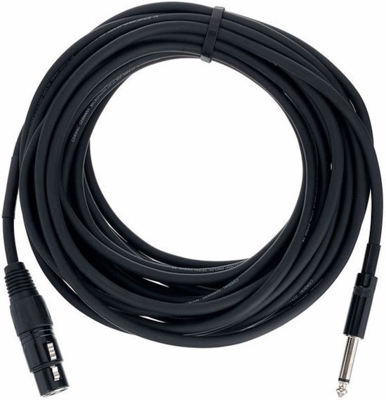 CORDIAL XLR Mikrofonkabel – 50 Cm, Symmetrisch, Made In Germany