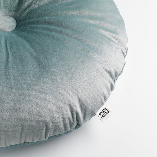Dutch Decor OLLY - coussin ronde 40 cm Jadeite - vert