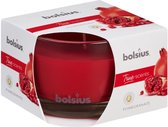 Bougie Parfumée Bolsius True Scents Grenade 9.2 Cm Glas/ Cire Rouge