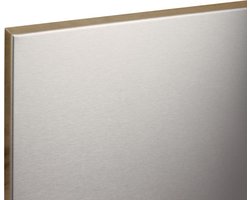 Edel Steel RVS magneetbord 90x60 - Beschrijfbaar - Frameless | bol.com