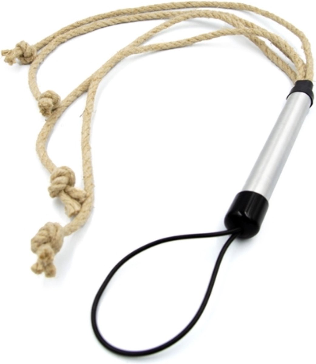 Mister B - Impact Zweep Van Hennep Touw - Hemp - 4 Losse Strengen - Lengte 45 cm