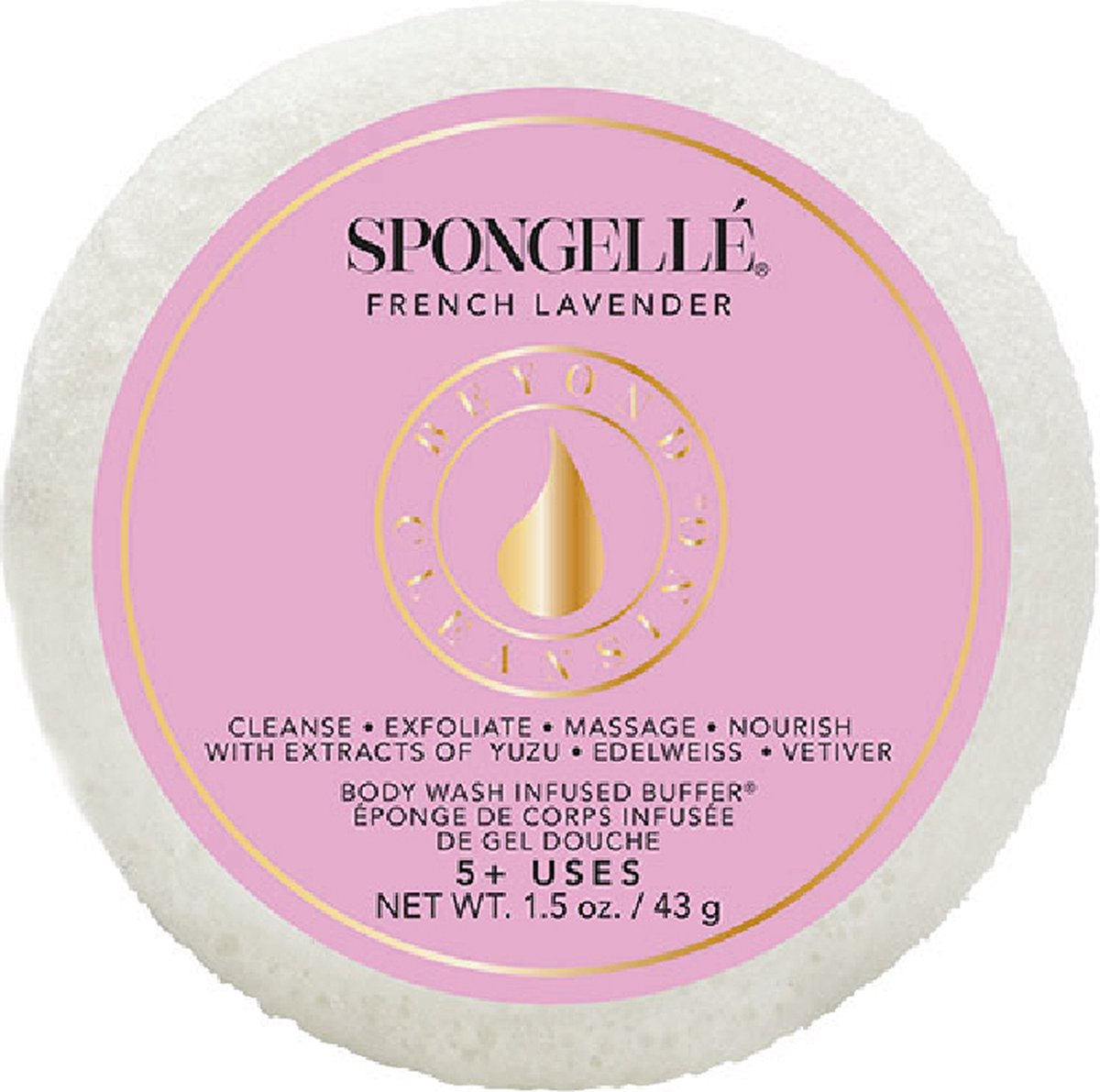 Spongellé Travel sized Spongette - Freanch Lavander