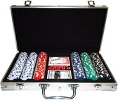 Pegasi pokerset 300 chips koffer - Texas Hold'em Poker Set - Pokerkoffer - Koffer voor Pokeren