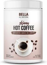 Bella all natural | Skinny koffie | helpt gewicht te verliezen | onbedwingbare trek onder controle te houden | heerlijk voedingssupplement | groene koffieboonextract, Garcinia cambogia en groene thee-extract