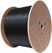 DINTEK- 305m kabel - CAT6 - outdoor U/FTP kabel - zwart - 1103-04011
