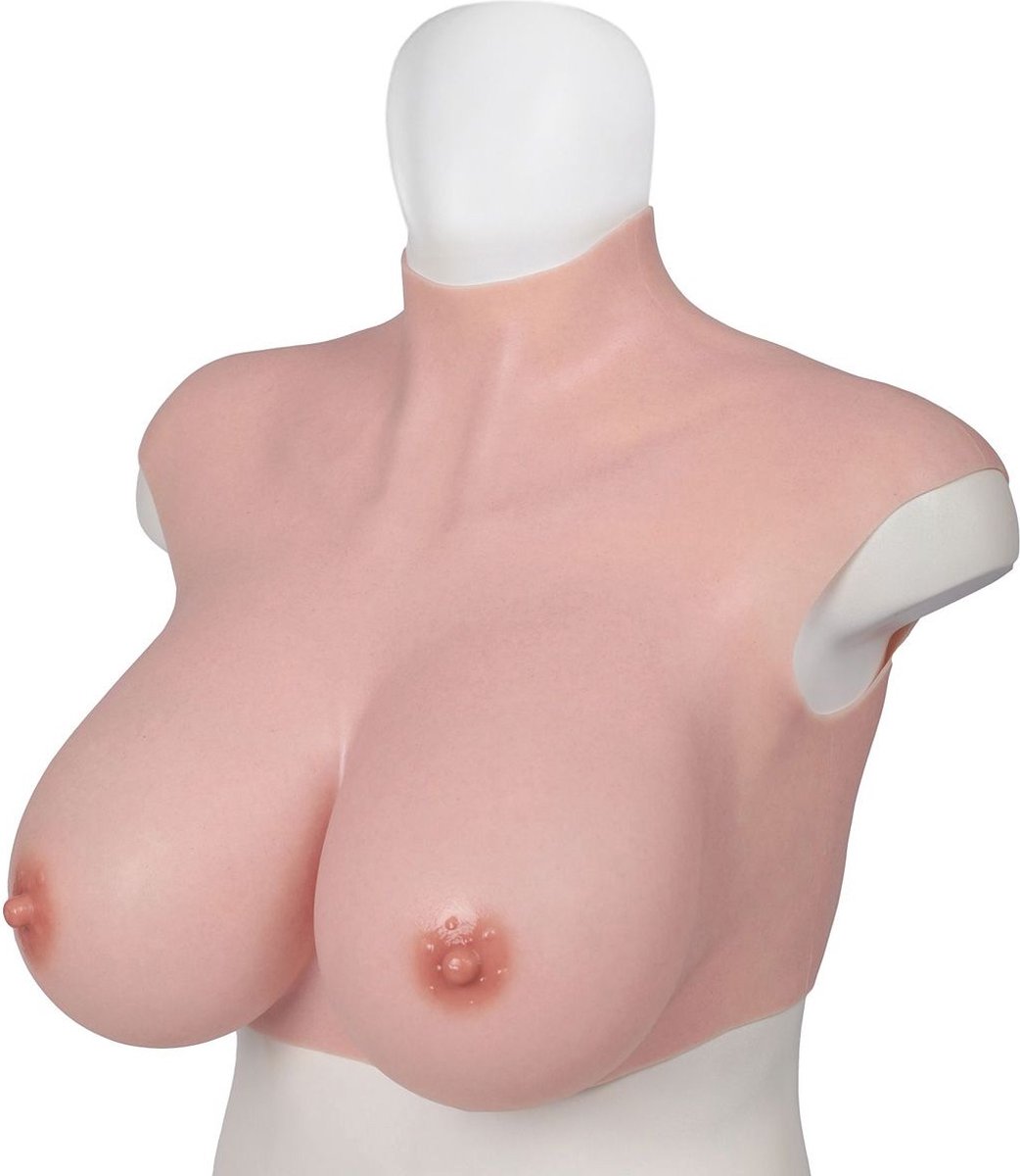 Goedkoopste XX-DreamToys - Ultra Realistische Bodysuit - Male to Female - Vrouwentorso Met Borsten - Lichte Huidskleur
