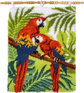 Vervaco Papegaaien in de jungle Knooptapijt PN-0194227