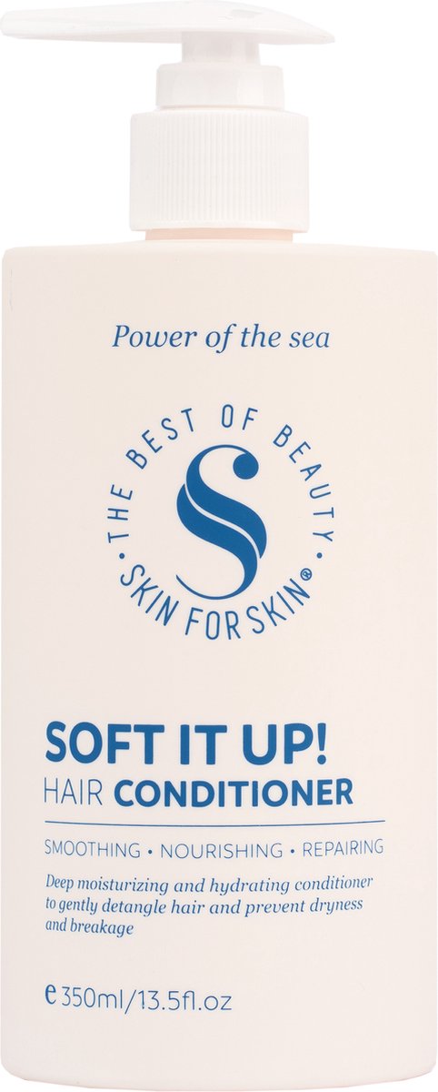 Skin for Skin - Conditioner - Soft it up! - Fosfaatvrij - Parabeenvrij - Sulfaatvrij - 350 ml