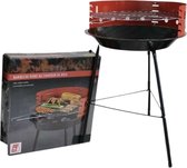 Houtskoolbarbecue - BBQ - 2 bakhoogtes - Met windscherm