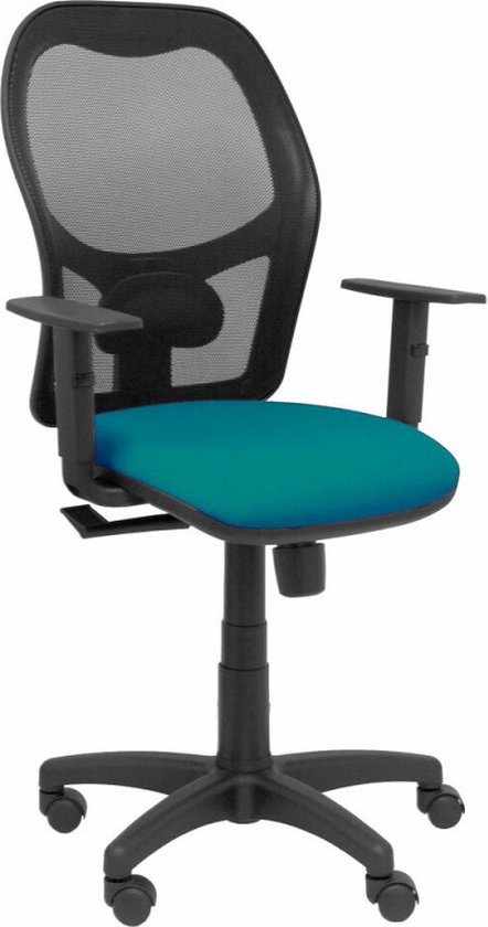 Chaise de bureau P&C Alocén bali Turquoise Avec accoudoir
