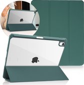 iMoshion Tablet Hoes Geschikt voor iPad Air 5 (2022) / iPad Air 4 (2020) - iMoshion Trifold Hardcase Bookcase - Groen