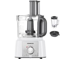 Kenwood Multipro Express FDP65.450WH - Foodprocessors - Wit - 1000 Watt - 3 Liter mengkom Kenwood Multipro Express FDP65.450WH - Foodprocessors - Wit - 1000 Watt - 3 Liter mengkom