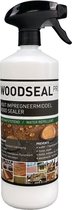 Woodseal Pro spray - Hout impregneermiddel - Waterafstotende impregneerspray - Nano impregneer voor alle soorten buitenhout - Transparant - Sterk hydrofoob - 1 liter
