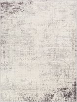 SURYA Vloerkleed - Woonkamer, Slaapkamer - Modern Abstract Tapijt ALIX - Wit/Grijs - 200x275 cm