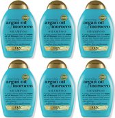 OGX Renewing + Argan Oil of Morocco Shampoo, 6 X 385 ml - Voordeelverpakking